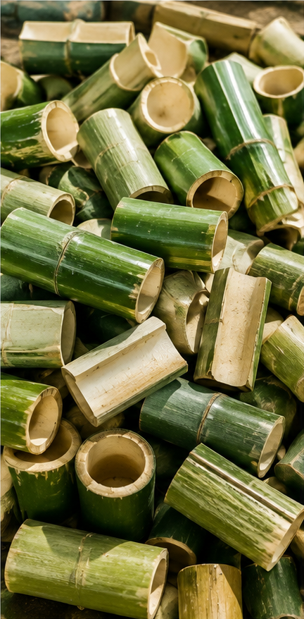 Bamboo Pieces
